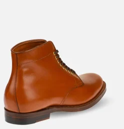 M1811 - Plain Toe Blucher Tan