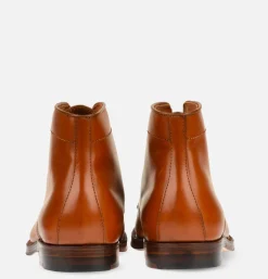 M1811 - Plain Toe Blucher Tan
