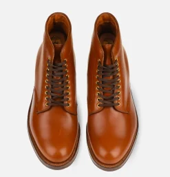M1811 - Plain Toe Blucher Tan