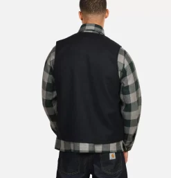 Mackinaw Wool Vest Charcoal