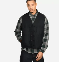 Mackinaw Wool Vest Charcoal