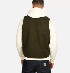 Mackinaw Wool Vest Forest Green