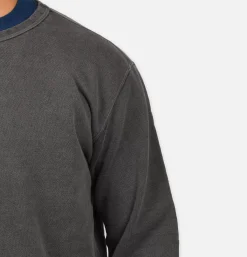 9Oz Ls Crew Sweat Black