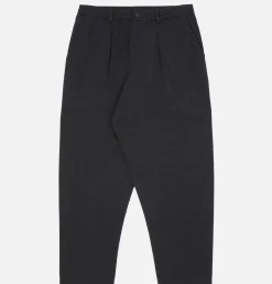 Pantalon Double Pleated Black