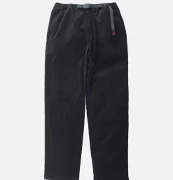 Pantalon Tuck Corduroy Black