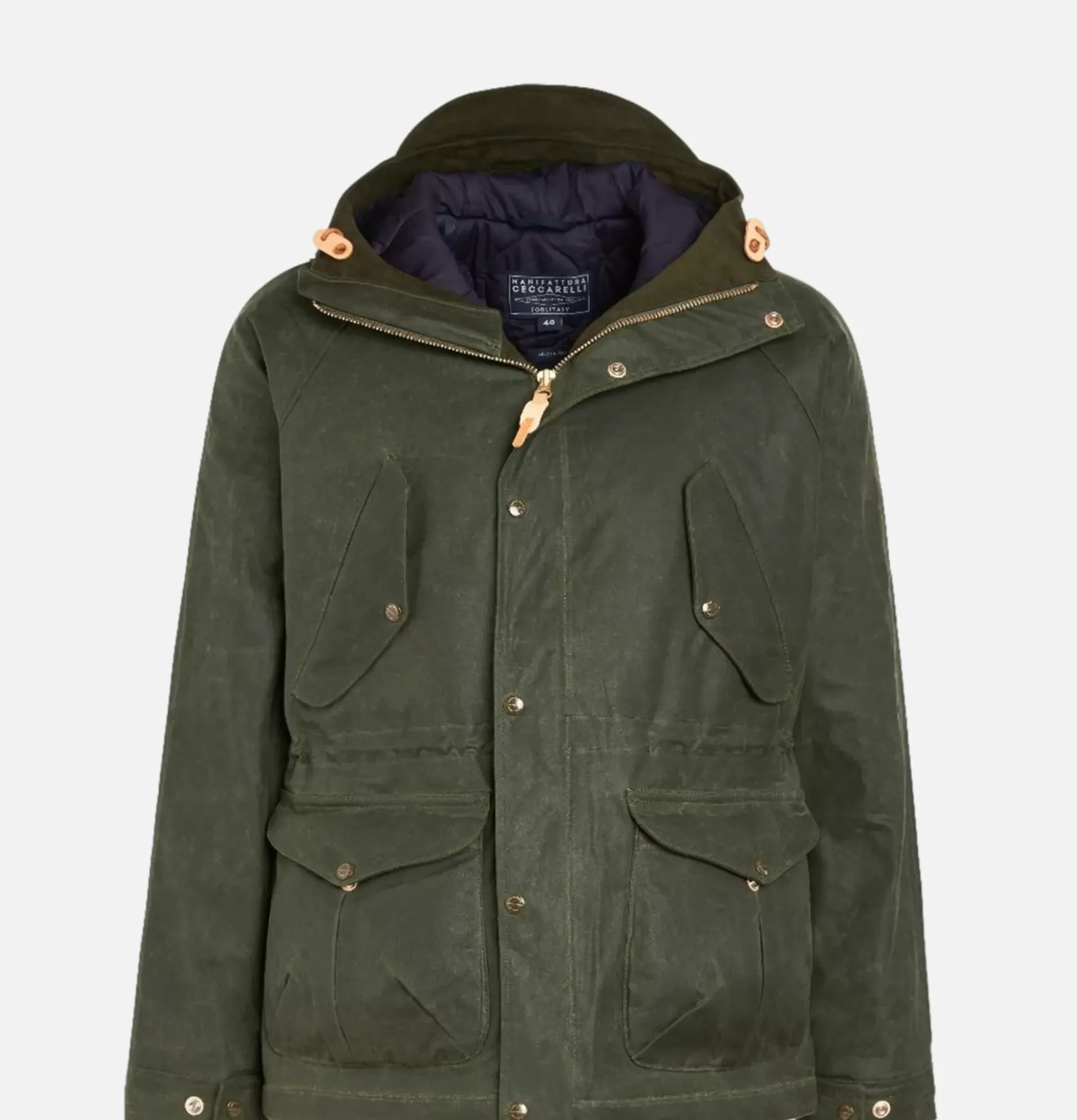 Parka Fisherman Parka Dark Green