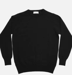 Pull Col Rond Black