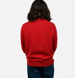 Pull Col Rond Poppy Mix