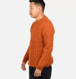Pull Husdon Aran Orange
