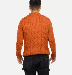Pull Husdon Aran Orange