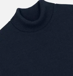 Pull Youri Col Roule Navy