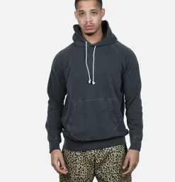 Pullover Hooded Sweat Black