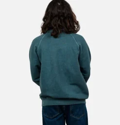 Raglan Crew Sweat Slate