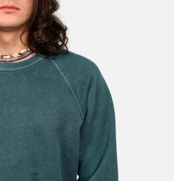 Raglan Crew Sweat Slate