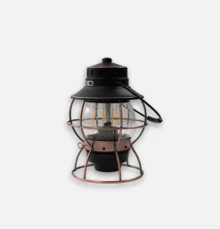 Railroad Lantern Bronze Usb