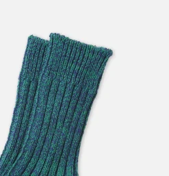 Recycle Cotton Ribbed Socks