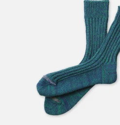 Recycle Cotton Ribbed Socks