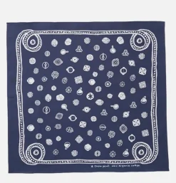 Sp Dot Bandana Navy