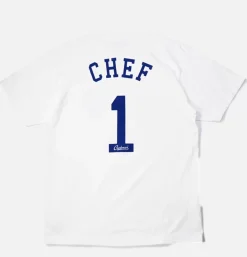 Tee Shirt Chef Hat La White