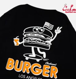 Tee Shirt Long Sleeve Skating Black