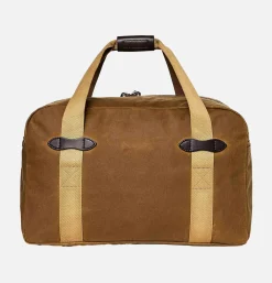Tin Cloth Medium Duffle Bag Dark Tan