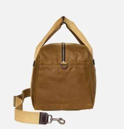 Tin Cloth Medium Duffle Bag Dark Tan