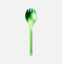 Titanium Spork Green
