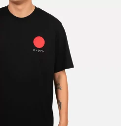 T-Shirt Japanese Sun Black
