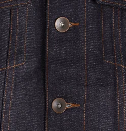 Ub901 14.5Oz Indigo Selvedge Jacket