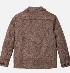 Veste Decatur Island En Laine Marron