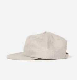 Wool Serge 6 Panel Cap Blue