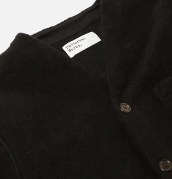 Zip Waistcoat Wool Lovat